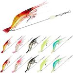 10PCS Saltwater Fishing Lures Shrim