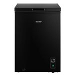 Comfee RCC102BL2UK(E) 99L Freestanding Chest Freezer, with Freezer and Refrigeration conversion, Inverter Compressor, 4 Star Freezer Rating, Suitable for Outbuildings, Garages and Sheds - Black