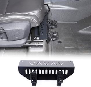 Front Seat Flashlight Mount Holder Bracket for INEOS Grenadier 2020-2025 Passenger Underseat Flashlight Holder Front Seat Mount Molle Panel Co-Pilot Seat Torch Storage Mounting Bracket Carbon Steel