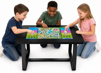Smart Game Table, 32" Multifunctional Touchscreen Table, Supports Various Gaming Apps, Detachable Design, Ideal for Entertainment, Education ＆ Meetings, Android 13, 8+128GB