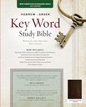 The Hebrew-Greek Key Word Study Bible: Nasb-77 Edition, Brown Genuine Goatskin