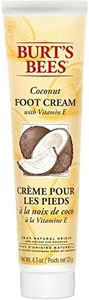 Burt's Bees Foot Cream for Cracked Heels & Dry Skin, Heel Repair Cream & Foot Treatment With Coconut Oil, 121g