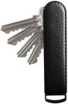 Jibbon Italian Premium Leather Key Organizer - Stylish Key Holder with Marine Grade 316 Stainless Steel, Compact EDC Keychain, Accommodates Up To 9 Keys, Including Car Keys