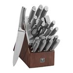 HENCKELS Forged Stainless Steel Modernist Self-Sharpening 20-Piece Knife Block Set