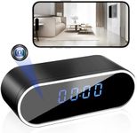 NJINALW Hidden Camera Clock, WiFi S