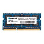 DDR3 1600MHz 8GB PC3L-12800S DDR3L 12800 Sodimm, Royemai 2Rx8 1.35V / 1.5V CL11 204-pin RAM Memory for Laptop Notebook Computer