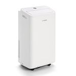 Bosch Cool 2000 Portable AC - 3-in-1: Air Conditioner, Dehumidifier, Fan - 2,6kW PAC for Rooms of up to 35m² - With Auto Mode, Silent Mode & Sleep Mode (46 db(A)) [Energy class A]