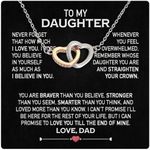 To My Daughter Necklace from Dad wi