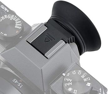 PROfezzion Visor Ocular Silicona Suave de Largo y Extendido para Fujifilm X-T30II, X-T30, X-T20, X-T10 (Instalado y Asegurado con Zapata de Cámara)