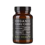 KIKI Health Premium 100% Raw Organic Camu Camu Powder | Sustainably Sourced Superfood | 463% Vitamin C in 1 TSP | Boost Collagen, Gluten-Free & Vegan | Certified Organic by Soil Association