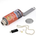 Livebe Real Working Lint Roller with Storage, Secret Stash Safes, Secret Hidden Diversion,Money Jewelry Storage (red towel)