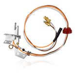 9003542 Natural Gas Pilot Assembly, Replacement for 100109295 9003542005 18324-190 Water Heater Pilot Assembly Compatible with Reliance, A.O.Smith, Kenmore State GS and GSX Natural Gas Water Heater Kit 190 Degree C