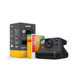 Polaroid Now 2nd Generation I-Type Instant Camera + Film Bundle - Now Black Camera + 16 Color Photos (6248)