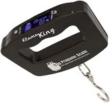 Flame King Propane Tank Digital Scale for 5LB, 10LB, 20LB, 30LB, 40 LB Propane Tanks, (Black)