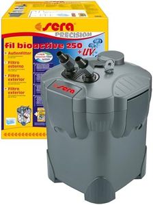 sera Fil bioactive 250 + UV | pour Aquariums d'eau Douce jusqu'à 250 L | Filtration optimale | réduit Les pathogènes par UV|c