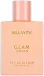 Bella Vita Organic Perfume for Women - GLAM Woman Eau De Parfum, Blend of Jasmine, White Honey, Rose, Virginia Cedar, Long Lasting Perfume for Women, Vegan | 3.4 Fl.oz