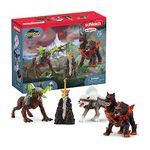 schleich Eldrador Creatures 72179 Action Figure Set - 4-Piece Monster Action Figure Toy Set for Boys, Eldrador Creatures Starter Set with Magic Sword - Monster Toys Gift for Boys, Girls, Kids Age 7+