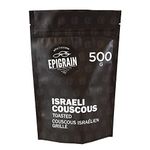 Epigrain Israeli Toasted Pearl Couscous - 500g | Mildy Nutty, Tender Texture, High in Protein, Fiber and Carbs