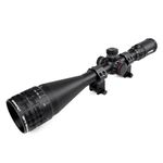 FSI Sniper 6-24x50mm Scope W Front AO Adjustment. Red/Blue/Green mil-dot Reticle. Comes with Heavy Duty Ring Mount (6-24X50)