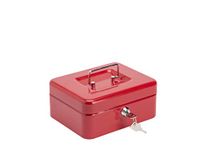 Burg Wachter CB02R Money 5020 Cash Box - Red, 8 Inch