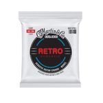 MARTIN 3 Pack Retro Acoustic Guitar Strings Monel - Solid Nickel/Copper Alloy Light 12-54 (MM12PK3)