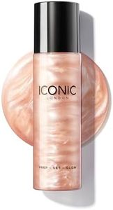 ICONIC LONDON Prep-Set-Glow Makeup Setting Spray | 3-in-1 Hydrating, Prepping, and Setting Facial Mist for a Dewy, Glowy Finish | 4.22 fl oz.