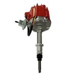 DEMOTOR PERFORMANCE 65K Coil HEI Distributor Chevy GM Last Inline 6 Cylinder for 230 250 292 Red Cap