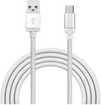 USB Type C Cable, USB C Cable Fishing Net Braided USB A to USB C Cable Charger (USB 2.0) for Samsung Galaxy S9 S8 Note 8,Apple New Macbook, Nexus 6P 5X,Google Pixel,LG G5 G6 (10FT (3 M), White)