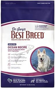 Best Breed Dr. Gary's Grain Free Ocean Recipe Slow-Cooked in USA, Natural Dry Dog Food for All Breeds and Sizes, 26lbs.