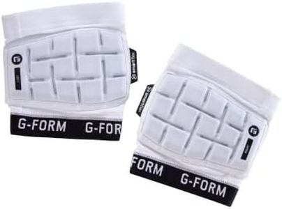 G-Form Unhinged Lacrosse Elbow Sleeve - Elbow Support Compression Sleeve - White, Adult Medium