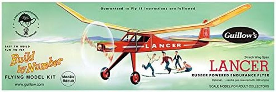 Guillow's Lancer Rubber Powered Endurance Flyer Model Kit