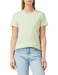 Levi's Women's The Perfect Tee- Outline Batwing Logo T-Shirt, Outline Batwing - Bok Choy, S