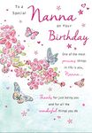 Piccadilly Greetings Traditional Birthday Card Nanna - 7 x 5 inches