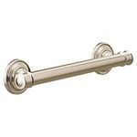 Moen YG6412NL Belfield 12-Inch Bathroom Grab Bar, Polished Nickel