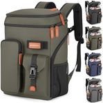 Insulated Cooler Backpack,33 Cans M
