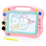 Magnetic Drawing Board Toddler Toys for 3 4 5 Years Old Boys Girls Gifts, Erasable Doodle Sketching Writing Pad Travel Size for Kids in Car, Early Education Learning Skill Development Toddler Toys