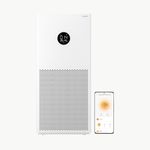 MI Xiaomi Smart Air Purifier 4 Lite, High Efficiency Filter, Removes 99.97% Airpollutants, Bacteria & Viruses & Odor, Large Coverage Area Up To 462 Sq. Ft, App, Wi-Fi & Voice Control-Alexa/Ga