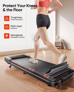 TOPUTURE 4-in-1 Folding Treadmill – Compact Home Fitness Machine