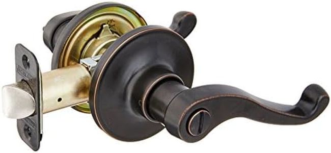 Schlage J Series Lasalle Aged Bronze Universal Turn-Lock Privacy Door Lever