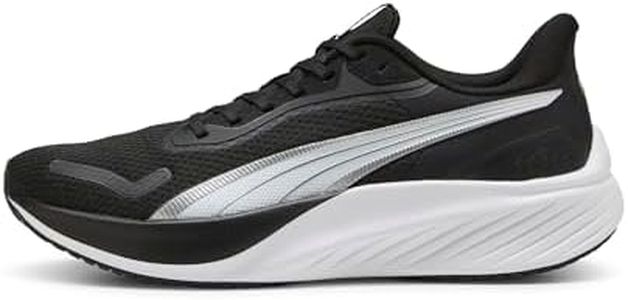 PUMA Mixte Pounce Lite Chaussure de Course sur Route, Black White, 43 EU