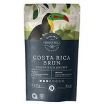 Virgin Hill Coffee - Costa Rica Brown - Smooth Intensity & Mild Roast - Half Pound of High-Grade Coffee Beans - 8oz / 227 grams