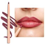 OULAC Matte Pink Lip Liner, Waterproof Lipliner Pencil Lasts 24H +, Highly Pigmented, Smooth and Smudge-proof Formula, Contour Your Lips, Vegan (05) Dried Rose