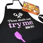 FixGrub Cooking Apron for Mom with 