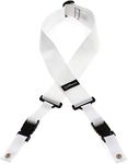 DiMarzio DD2200W Cliplock Guitar Strap - White, 5 cm