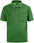 MOHEEN Men's Golf Polo Shirts Short Sleeve Quick Dry Athletic Slim Fit T Shirts (Olive,XL)