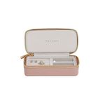 Stackers Patent Copper Rose Medium Travel Jewellery Box