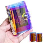 2 Pack One-Handed Mini Photo Album Compatible with All Fujifilm Instax Mini Style Cameras/Kpop Photocard/Polaroid Snap SnapTouch Instant Print Digital Cameras