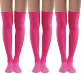 MEIKAN Pink Over Knee High Socks fo
