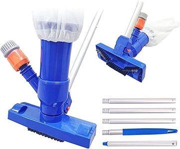 qiugosun Hot Tub Vacuum Cleaner,Portable Mini Swimming Pool Pond Spa Jet Vacuum Cleaning,Mini Jet Vac Vacuum Cleaner for Pool Spa Fountain Hot Tub(No Garden Hose Included) (LSK0004Y06J01)