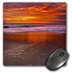 3dRose mp_92450_1 8 x 8-Inch New Jersey, Cape May. Sunset Reflection on Beach - Us31 Bja0003 - Jaynes Gallery Mouse Pad